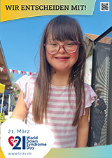 Poster zum Welt Down-Syndrom Tag 2024