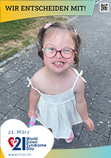 Poster zum Welt Down-Syndrom Tag 2024
