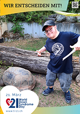 Poster zum Welt Down-Syndrom Tag 2024