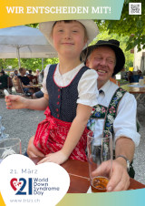 Poster zum Welt Down-Syndrom Tag 2024