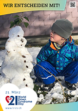 Poster zum Welt Down-Syndrom Tag 2024