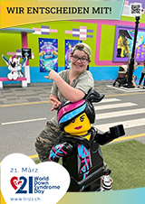 Poster zum Welt Down-Syndrom Tag 2024