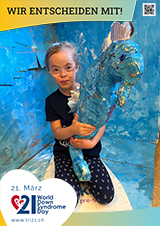 Poster zum Welt Down-Syndrom Tag 2024