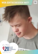 Poster zum Welt Down-Syndrom Tag 2024