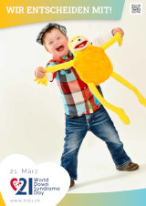 Poster zum Welt Down-Syndrom Tag 2024