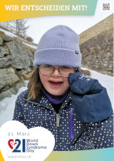 Poster zum Welt Down-Syndrom Tag 2024