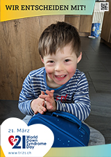 Poster zum Welt Down-Syndrom Tag 2024