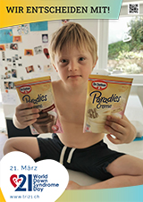 Poster zum Welt Down-Syndrom Tag 2024
