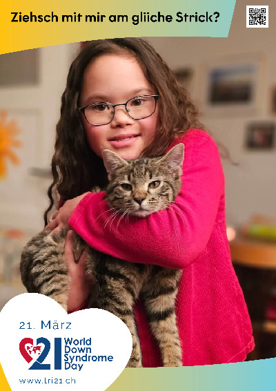 Plakataktion 2025 'Ziehsch mit mir am gliiche Strick?'