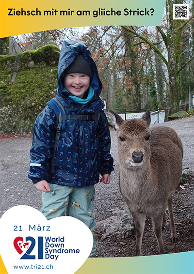 Plakataktion 2025 'Ziehsch mit mir am gliiche Strick?'