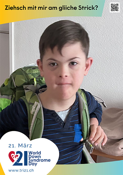 Plakataktion 2025 'Ziehsch mit mir am gliiche Strick?'