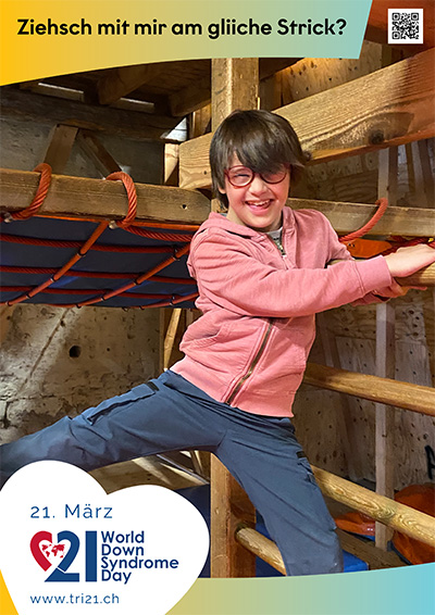 Plakataktion 2025 'Ziehsch mit mir am gliiche Strick?'