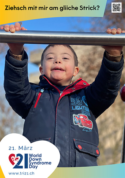 Plakataktion 2025 'Ziehsch mit mir am gliiche Strick?'