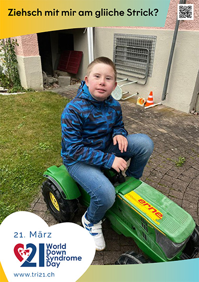 Plakataktion 2025 'Ziehsch mit mir am gliiche Strick?'