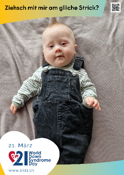 Plakataktion 2025 'Ziehsch mit mir am gliiche Strick?'
