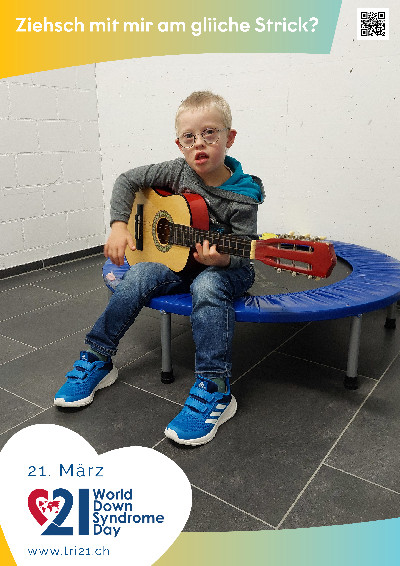 Plakataktion 2025 'Ziehsch mit mir am gliiche Strick?'