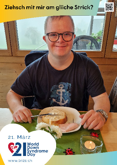 Plakataktion 2025 'Ziehsch mit mir am gliiche Strick?'