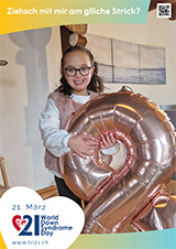Poster zum Welt Down-Syndrom Tag 2025