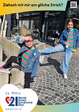 Poster zum Welt Down-Syndrom Tag 2025