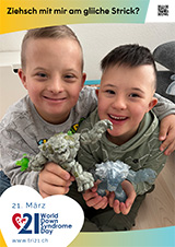 Poster zum Welt Down-Syndrom Tag 2025