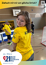 Poster zum Welt Down-Syndrom Tag 2025