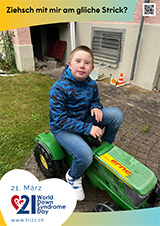 Poster zum Welt Down-Syndrom Tag 2025