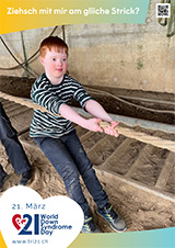 Poster zum Welt Down-Syndrom Tag 2025