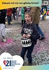 Poster zum Welt Down-Syndrom Tag 2025