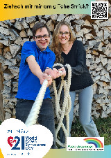 Poster zum Welt Down-Syndrom Tag 2025