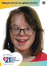 Poster zum Welt Down-Syndrom Tag 2025