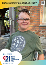 Poster zum Welt Down-Syndrom Tag 2025