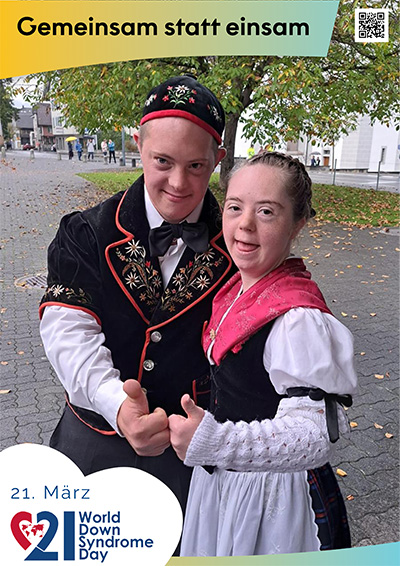 Plakataktion 2026 'Gemeinsam statt einsam'