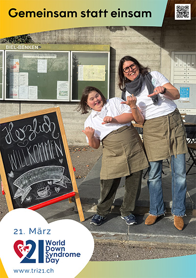 Plakataktion 2026 'Gemeinsam statt einsam'