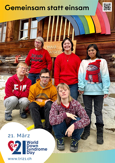 Plakataktion 2026 'Gemeinsam statt einsam'