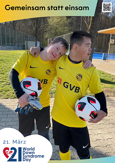 Plakataktion 2026 'Gemeinsam statt einsam'