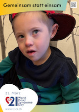 Poster zum Welt Down-Syndrom Tag 2026