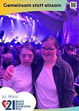 Poster zum Welt Down-Syndrom Tag 2026