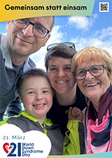Poster zum Welt Down-Syndrom Tag 2026