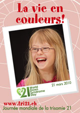 Affiche pour la journe mondiale de la trisomie 21