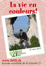 Affiche pour la journe mondiale de la trisomie 21