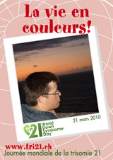 Affiche pour la journe mondiale de la trisomie 21
