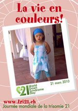 Affiche pour la journe mondiale de la trisomie 21