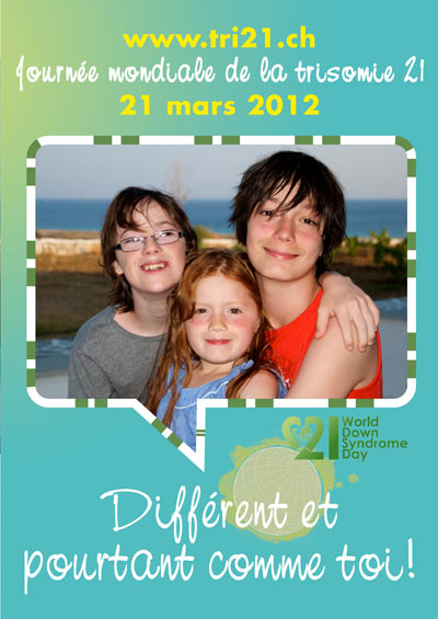 Affiches 12 'Différent et pourtant comme toi !'