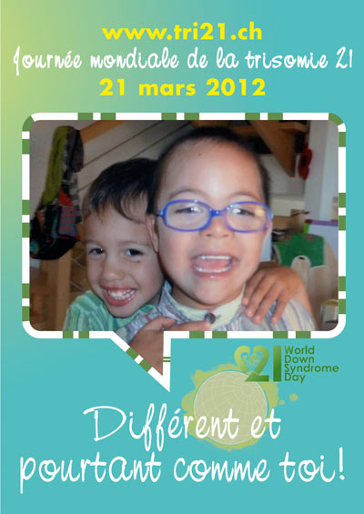 Affiches 12 'Différent et pourtant comme toi !'