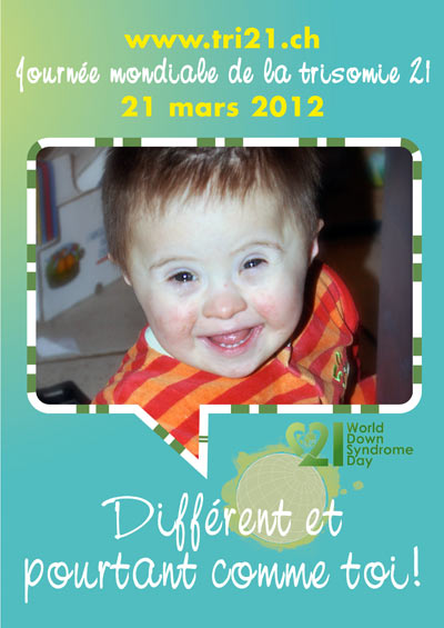 Affiches 12 'Différent et pourtant comme toi !'