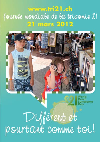 Affiches 12 'Différent et pourtant comme toi !'