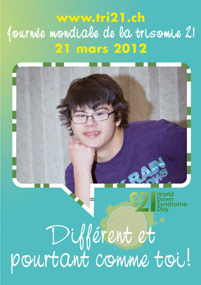 Affiches 12 'Différent et pourtant comme toi !'