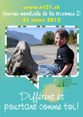 Affiche pour la journe mondiale de la trisomie 21