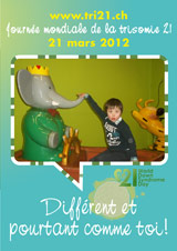 Affiche pour la journe mondiale de la trisomie 21