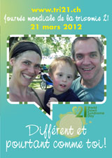 Affiche pour la journe mondiale de la trisomie 21